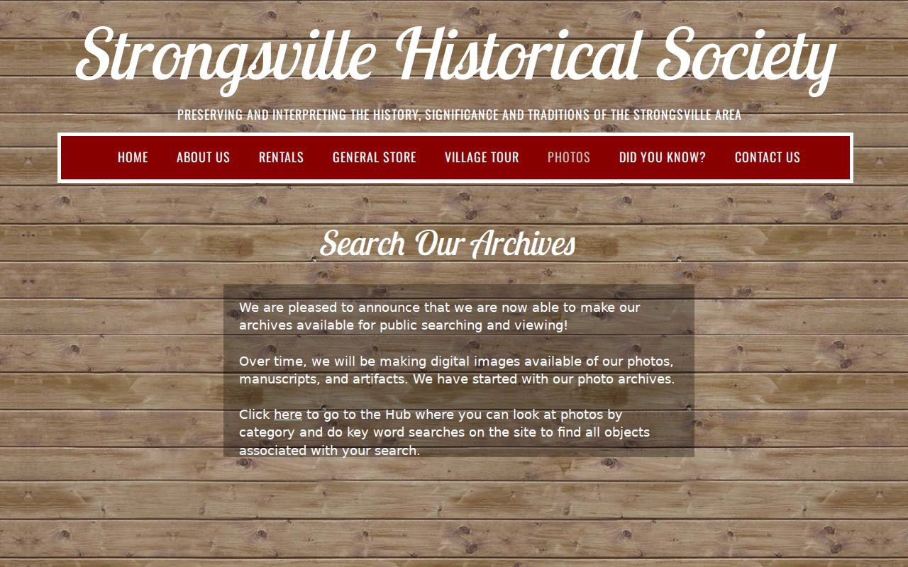 Strongsville previous residents place context in the Strongsville Historical Society photo archive
